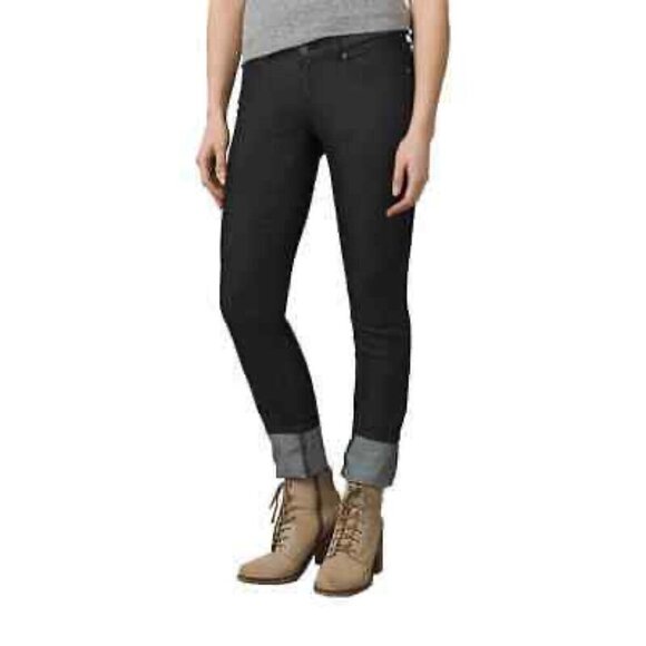 Prana Women's size 6 /28 Kara Gray Slim Fit Stretch Jeans - Picture 1 of 14